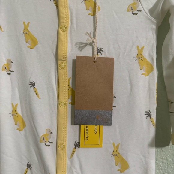 Bamboo long all snaps brand new with tags! Retired Kyte baby print - Picture 3 of 4